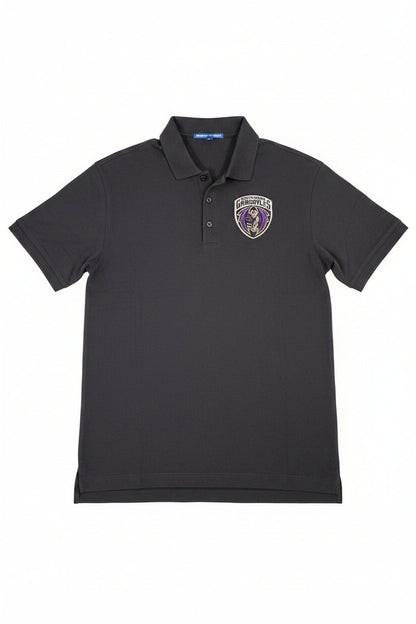 Gargoyles Black Primary Polo