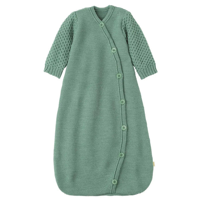 Gigoteuse à manches en laine merinos Disana - Jade