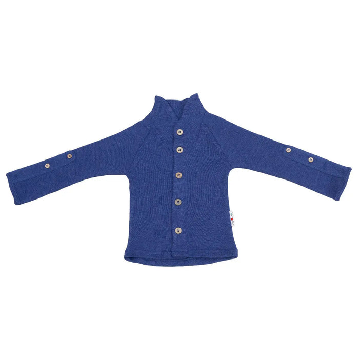 Gilet évolutif avec col en laine mérinos remontant Manymonths