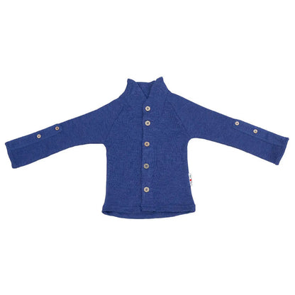 Gilet évolutif avec col en laine mérinos remontant Manymonths
