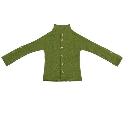 Gilet évolutif avec col en laine mérinos remontant Manymonths - Lilinappy