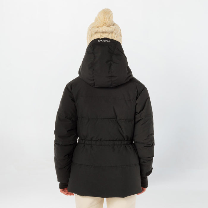 Girl's Cruz Puffer Snow Jacket - Black Out