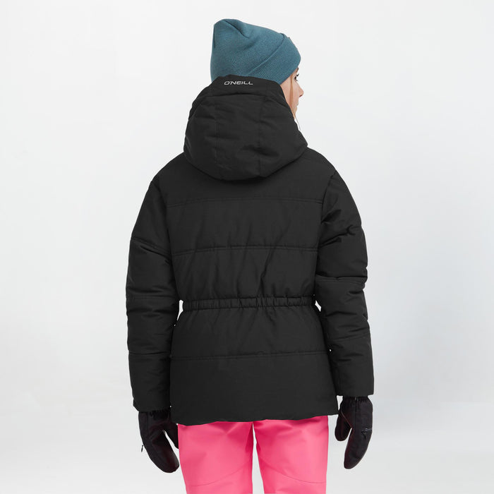 Girl's Cruz Puffer Snow Jacket - Black Out