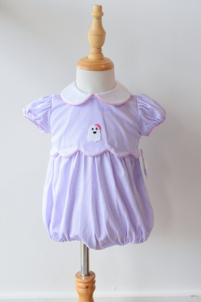 Girly Ghost Lavender Knit Bubble