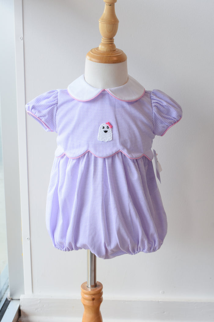 Girly Ghost Lavender Knit Bubble