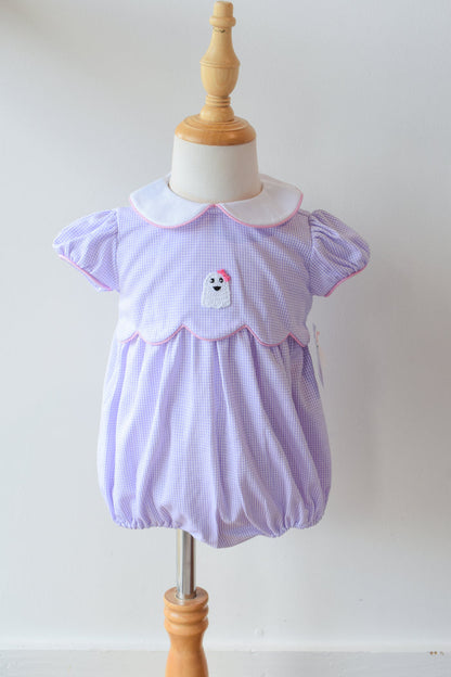 Girly Ghost Lavender Knit Bubble