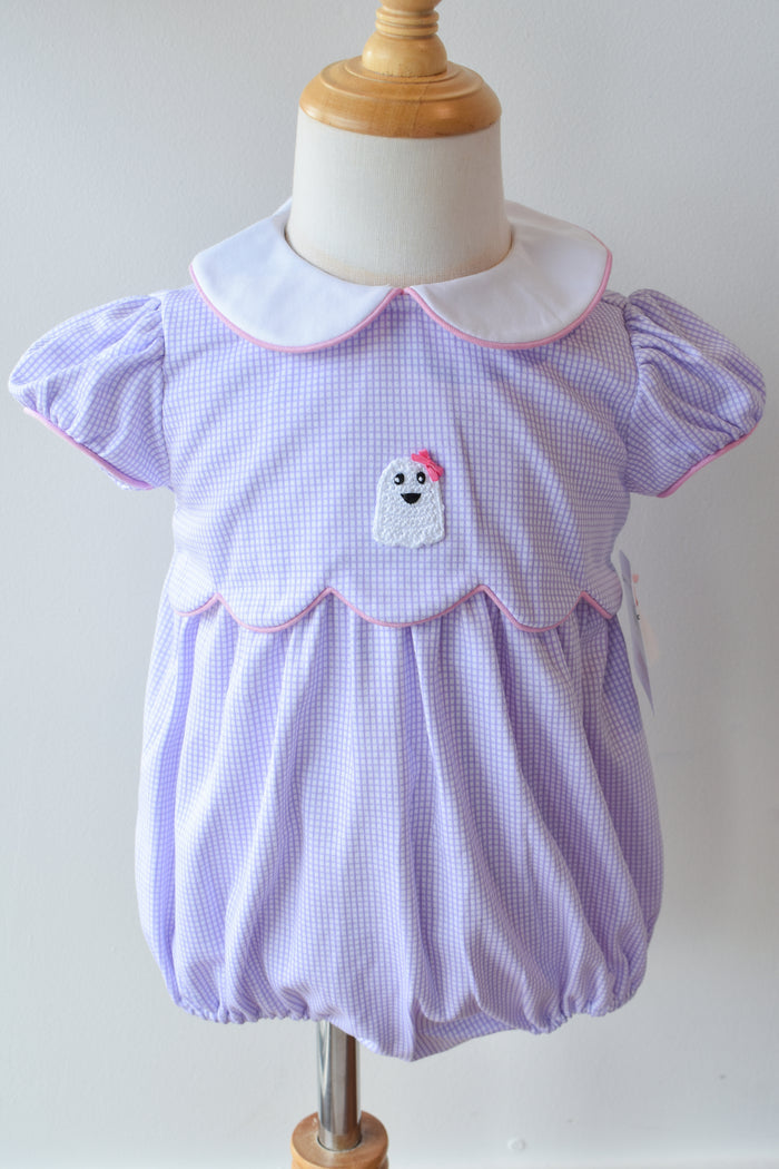 Girly Ghost Lavender Knit Bubble