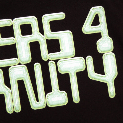 Green Ravers 4 Eternity Back Print - Tshirt - Black