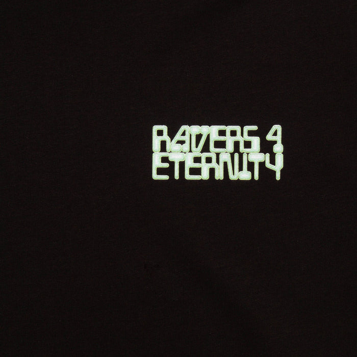 Green Ravers 4 Eternity Back Print - Tshirt - Black