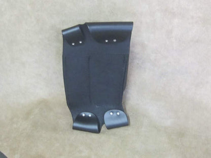 Guard Bag with Water Holder 90WL: The 90WL leather tool bag attaches to the left side of the saddlebag guards on most Harley