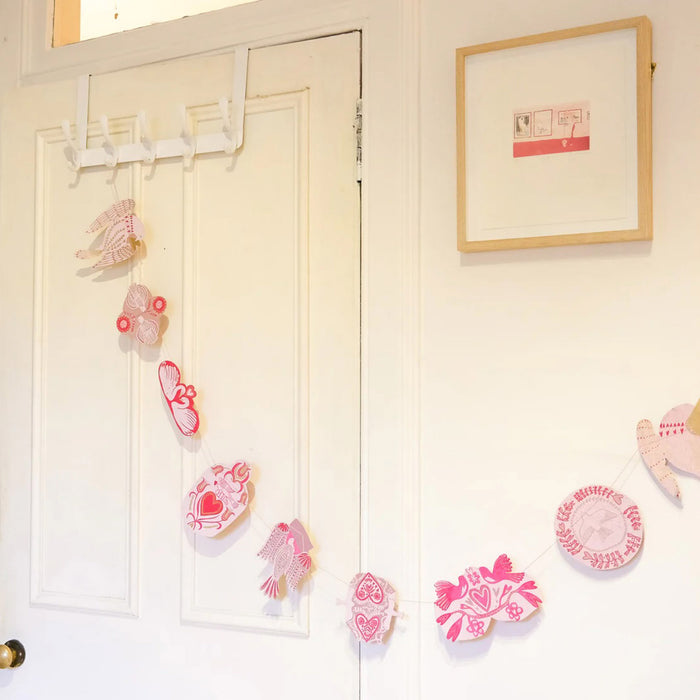 Handmade Garland -  Love Birds