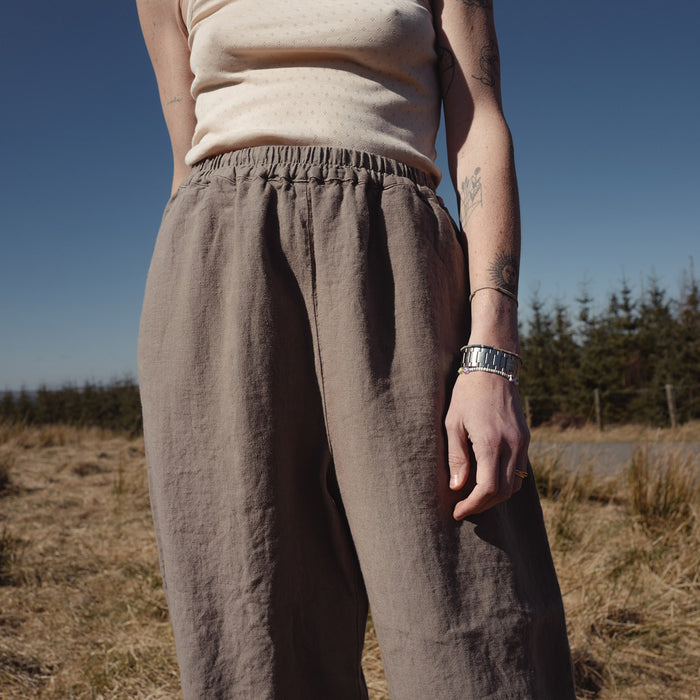Hawthorn Women's Trousers - Linen - Timber