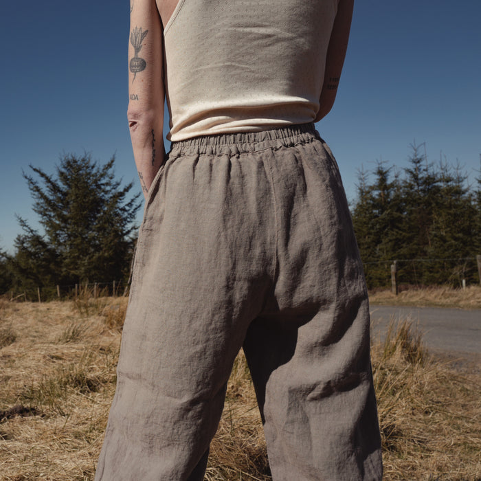 Hawthorn Women's Trousers - Linen - Timber
