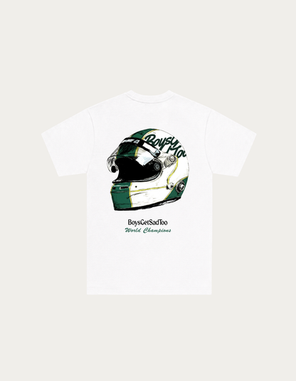 HELMET TEE WHITE