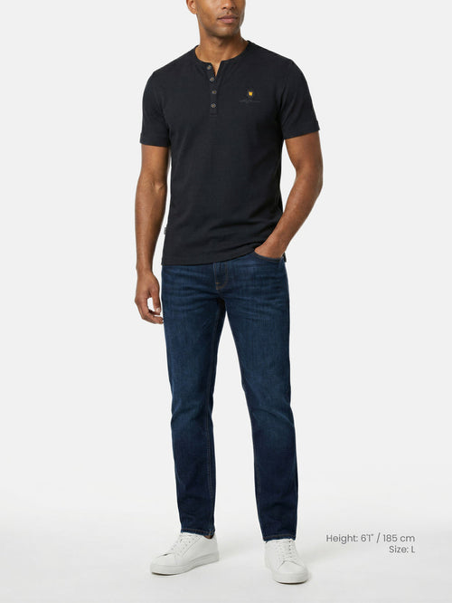 Het Brelon Zwarte T-shirt