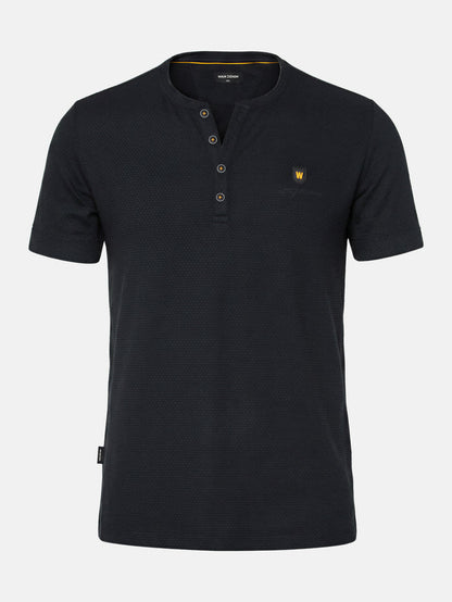 Het Brelon Zwarte T-shirt