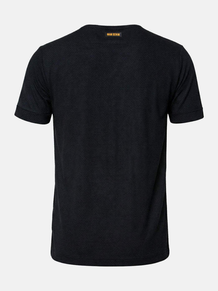 Het Brelon Zwarte T-shirt