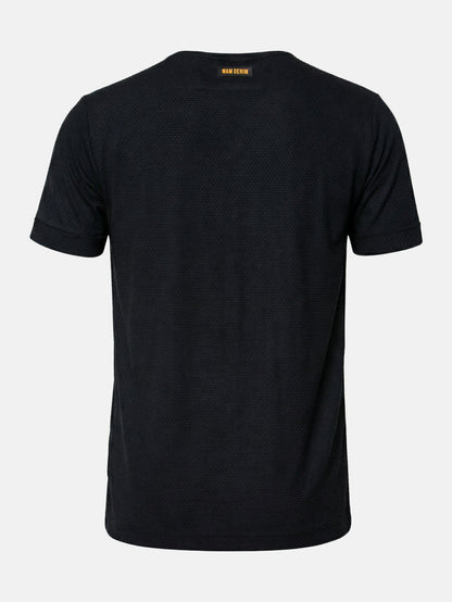 Het Brelon Zwarte T-shirt