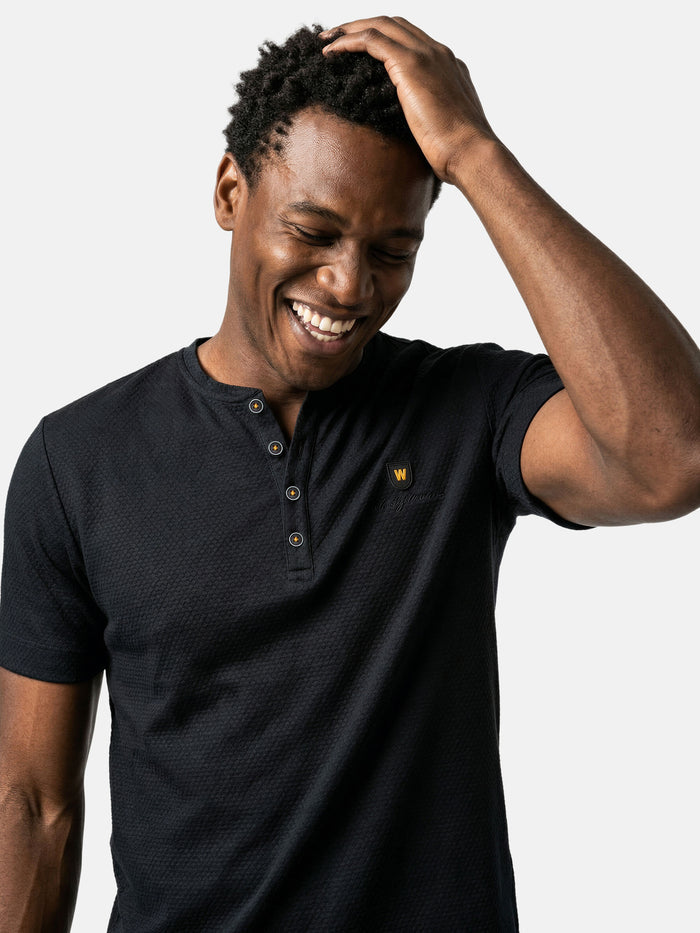 Het Brelon Zwarte T-shirt