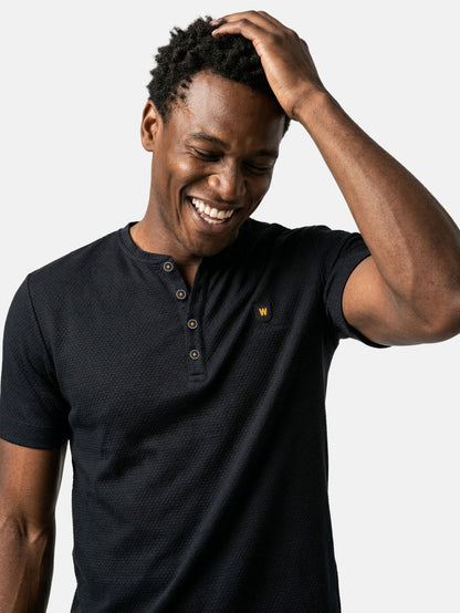 Het Brelon Zwarte T-shirt