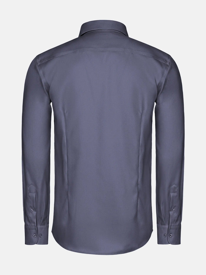 The Burgos Anthracite Shirt Wam Denim
