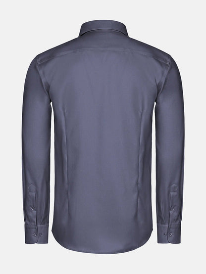 The Burgos Anthracite Shirt Wam Denim