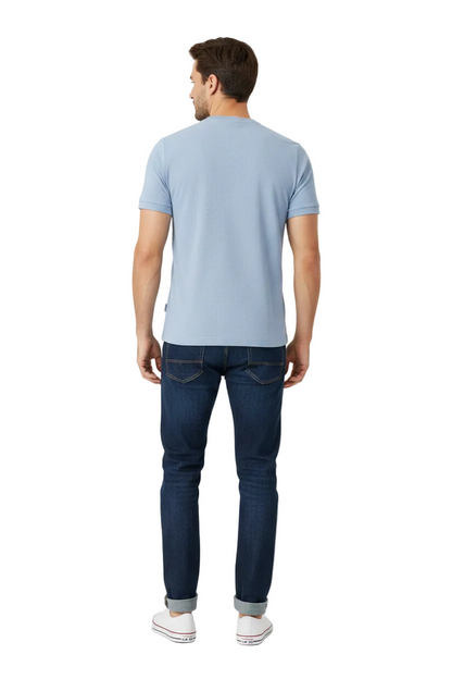 The Droven Blue T-Shirt - Back