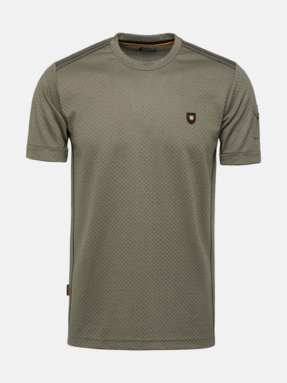 Het Jurek Kakikleurig T-shirt