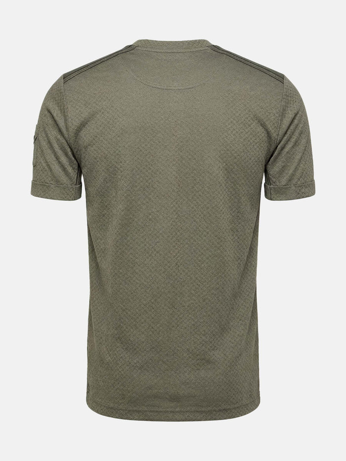 Het Jurek Kakikleurig T-shirt