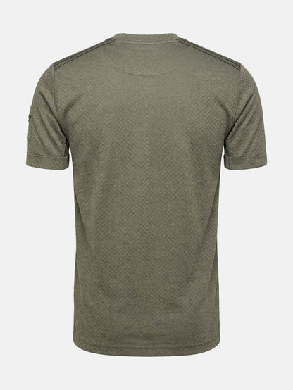 Het Jurek Kakikleurig T-shirt
