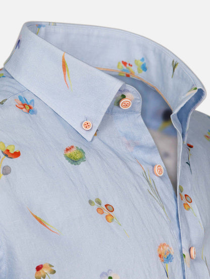 The Oliver Blue Shirt Wam Denim