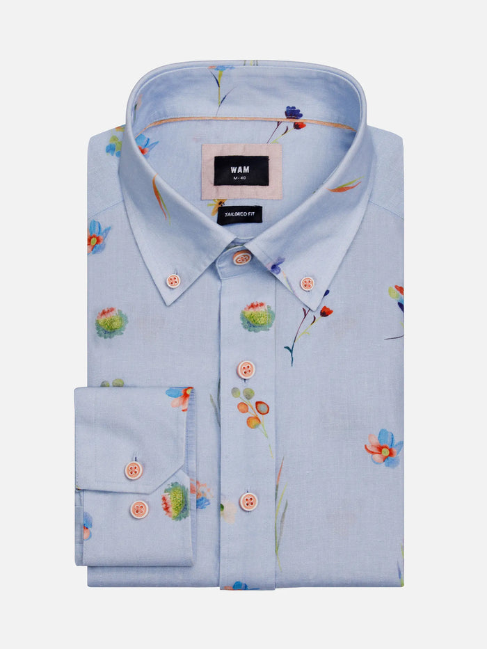 The Oliver Blue Shirt Wam Denim