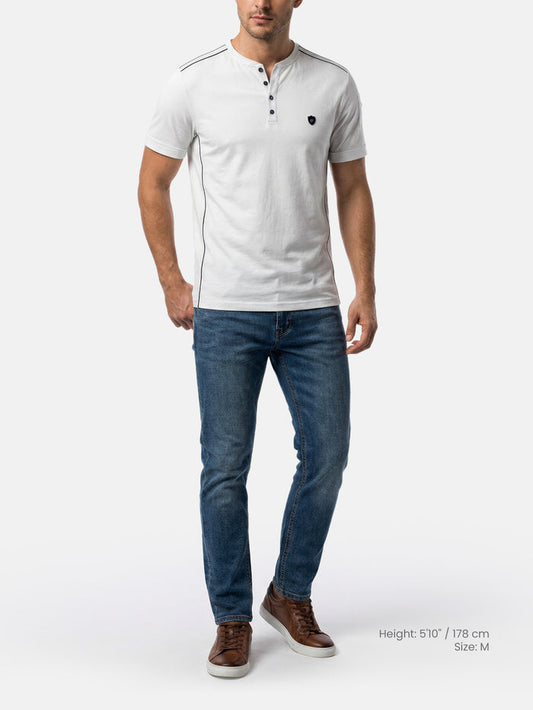 Het Xelvon Witte T-shirt