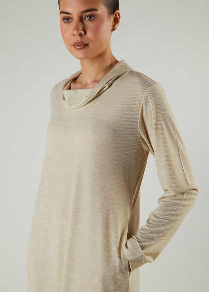 High Neck Knit Abaya