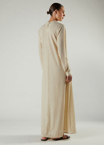 High Neck Knit Abaya