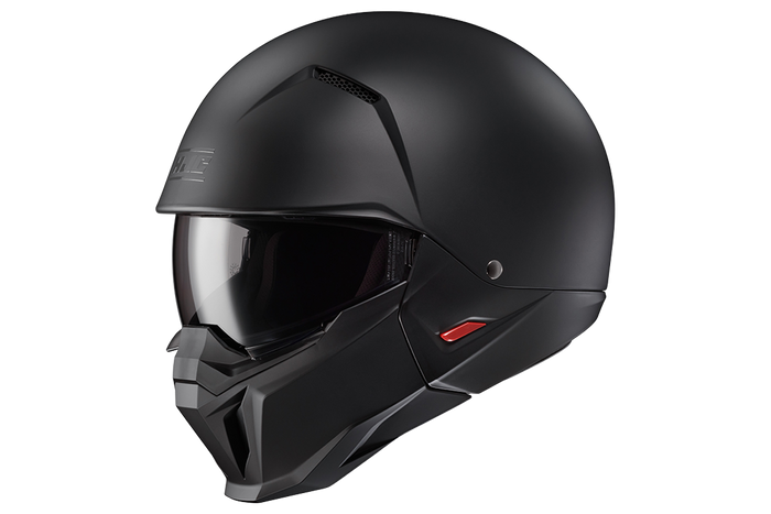 HJC i20 Solid: The all-new HJC I20 is designed to give riders a different approach to the classic open face/half helmet