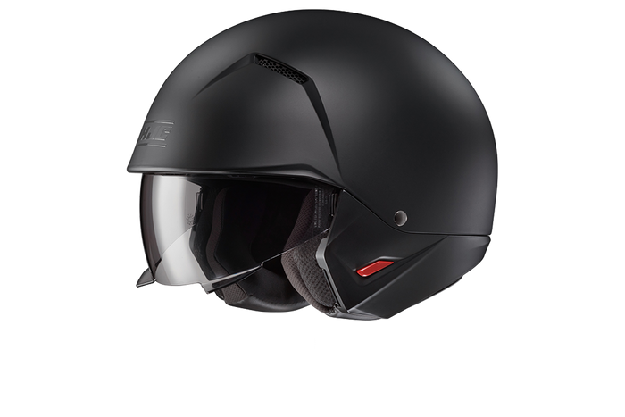 HJC i20 Solid: The all-new HJC I20 is designed to give riders a different approach to the classic open face/half helmet