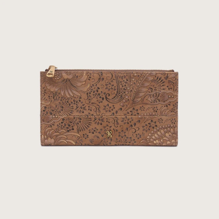 Hobo Jill Large Bifold Wallet in Mink Folklore