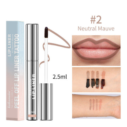 Hook Line Lip Stick wear test – 8-hour no-fade, no-stain result