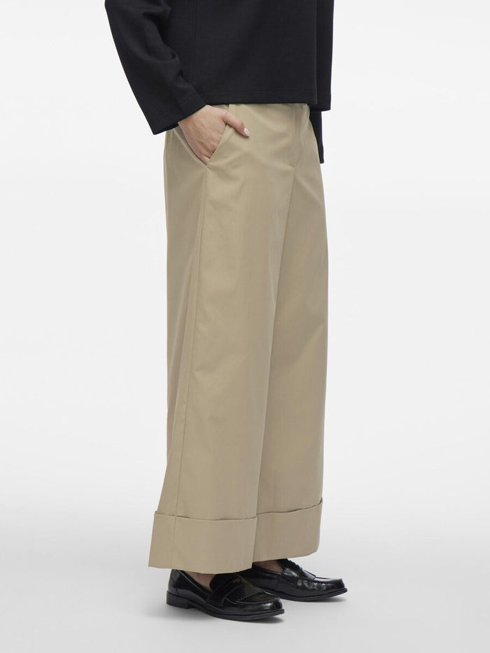 Ida 7/8 Fold Up Pants (Feather Gray)