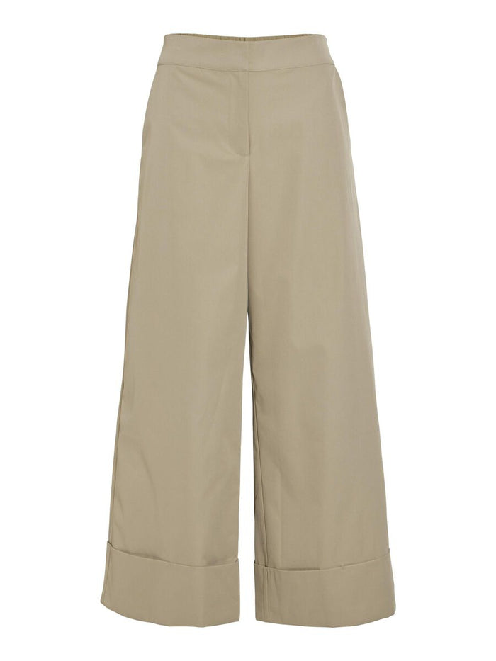 Ida 7/8 Fold Up Pants (Feather Gray)