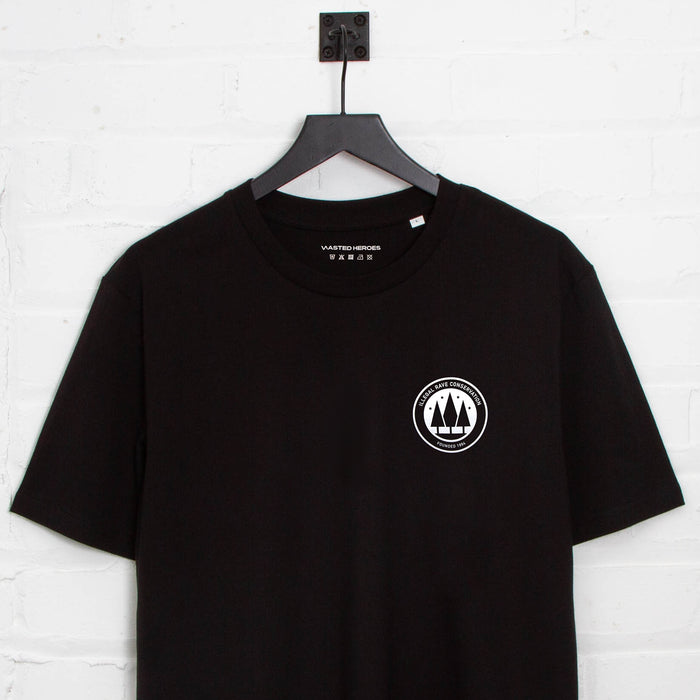 Illegal Rave Conservation Crest T-Shirt ‚Äì Black