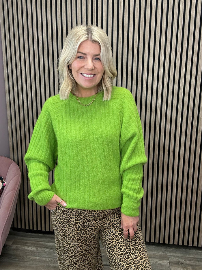 Imaya Jumper (Lime Green)