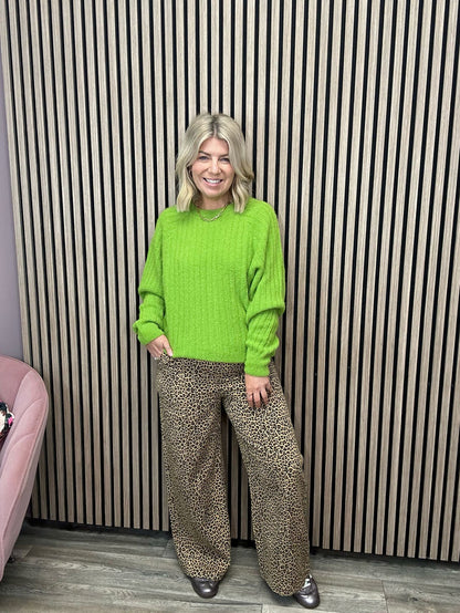 Imaya Jumper (Lime Green)