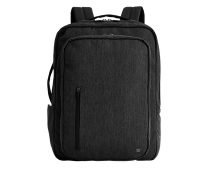 Front view of Ion Convertible Backpack in Black Sky