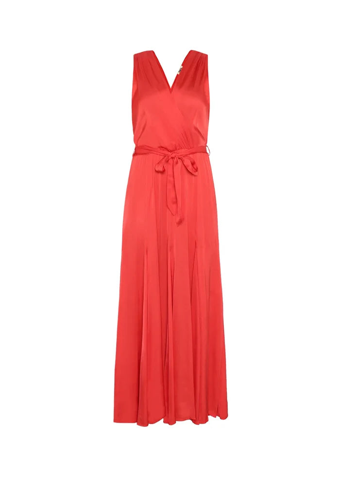 Iride Maxi Dress (Red)