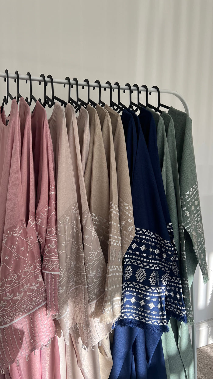 IVY ELAYA NEW | EID | CLOSED | Free hijab + belt | Embroidered arms |