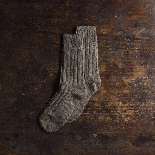 Jacob Adults Socks - Wool - Granite