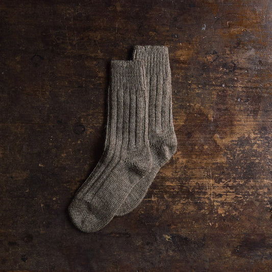 Jacob Adults Socks - Wool - Granite