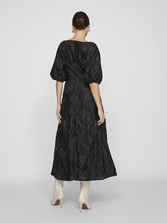 Jasmine Midi Dress (Black)